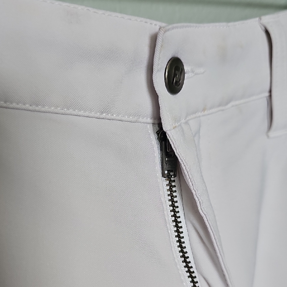 FootJoy Men's Performance Ivory Golf Pants W 35 L 30 - Picture 5 of 13